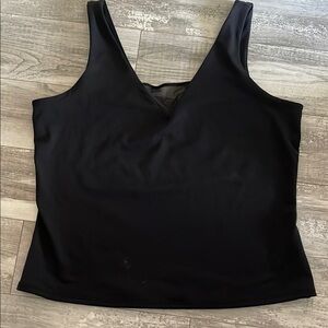 Express Black Fitted Thick Tank Top